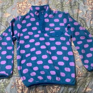 Girls Patagonia fleece pullover size youth large or 12